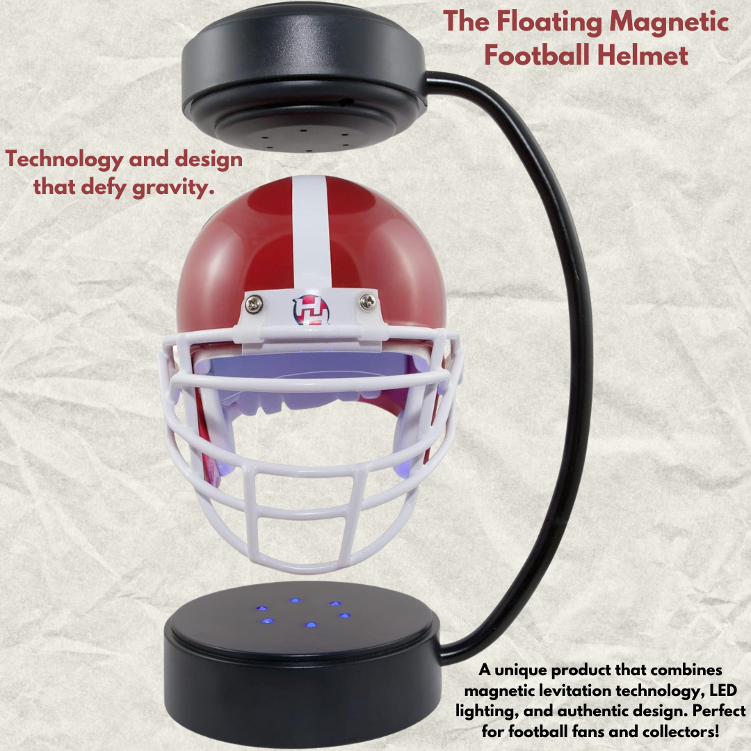 Floating Football Helmets