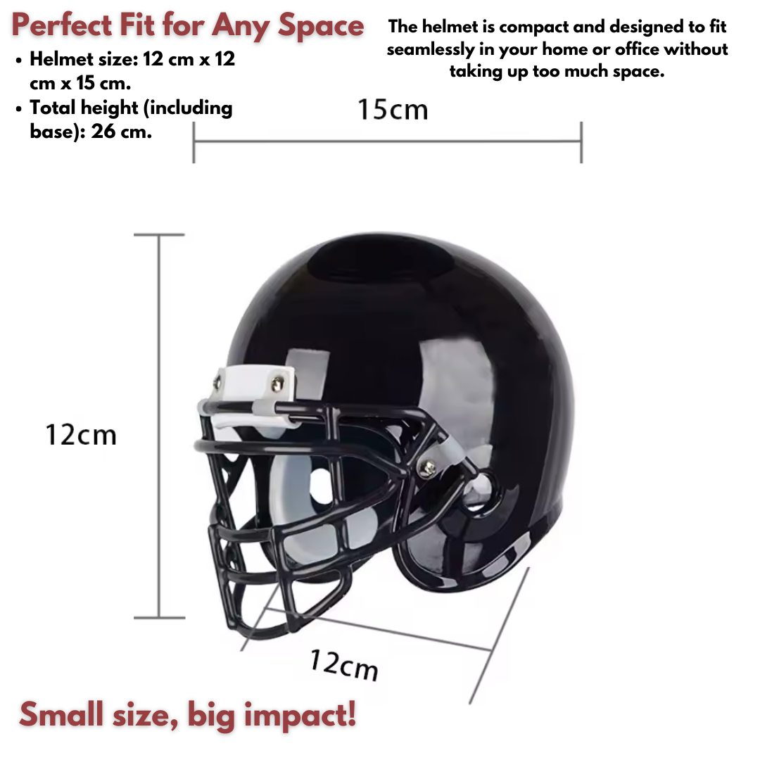 Floating Football Helmets