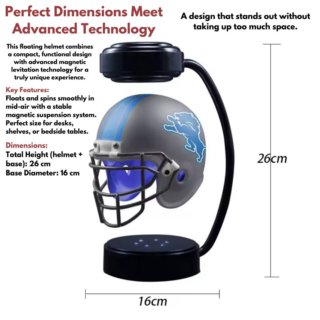 Floating Football Helmets